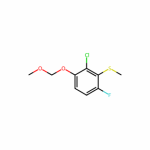 (2-Chloro-6-fluoro-3-(methoxymethoxy)phenyl)(methyl)sulfane