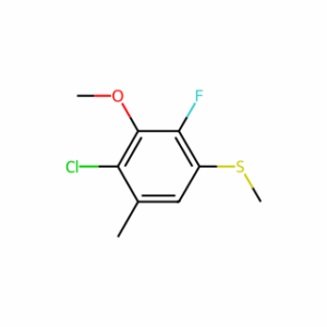 (4-Chloro-2-fluoro-3-methoxy-5-methylphenyl)(methyl)sulfane