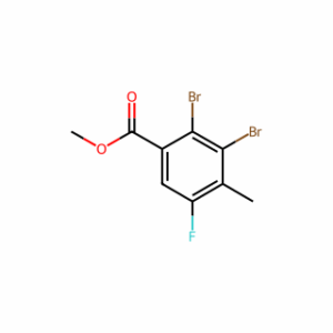 methyl 2,3-dibromo-5-fluoro-4-methyl-benzoate