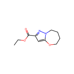 ethyl 5,6,7,8-tetrahydropyrazolo[5,1-b][1,3]oxazepine-2-carboxylate