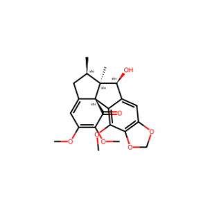 (6R,6aR,7S,12bS)-5,6,6a,7-Tetrahydro-7-hydroxy-2,3,12-trimethoxy-6,6a-dimethyl-1H-indeno[7′a,1′:1,2]indeno[5,6-d][1,3]dioxol-1-one