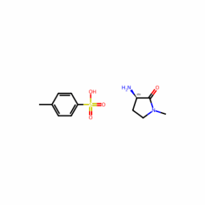 (3R)-3-amino-1-methyl-pyrrolidin-2-one;4-methylbenzenesulfonic acid