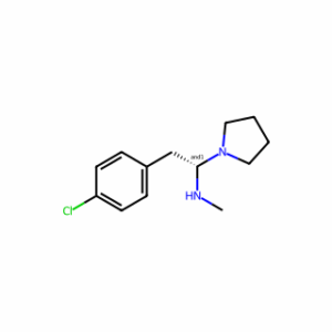 α-[(4-Chlorophenyl)methyl]-N-methyl-1-pyrrolidinemethanamine