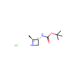 tert-Butyl (trans-2-methylazetidin-3-yl)carbamate hydrochloride