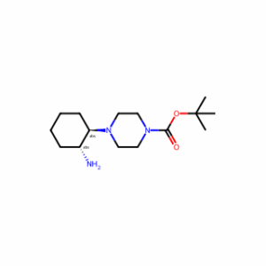 tert-Butyl 4-(trans-2-aminocyclohexyl)piperazine-1-carboxylate
