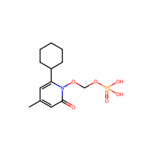 ((6-Cyclohexyl-4-methyl-2-oxopyridin-1(2H)-yl)oxy)methyl dihydrogen phosphate