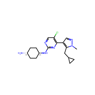 trans-N1-(5-Chloro-4-(5-(cyclopropylmethyl)-1-methyl-1H-pyrazol-4-yl)pyrimidin-2-yl)cyclohexane-1,4-diamine