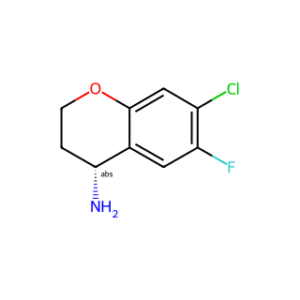 (R)-7-chloro-6-fluorochroman-4-amine