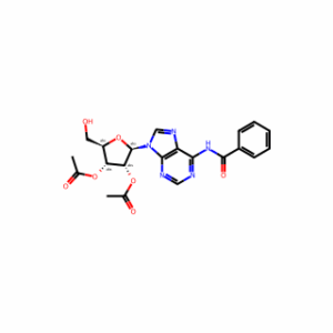 (2R,3R,4R,5R)-2-(6-Benzamido-9H-purin-9-yl)-5-(hydroxymethyl)tetrahydrofuran-3,4-diyl diacetate