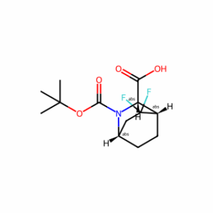 (1S,3S,4S)-2-tert-butoxycarbonyl-5,5-difluoro-2-azabicyclo[2.2.2]octane-3-carboxylic acid