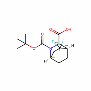 (1R,3R,4R)-2-tert-butoxycarbonyl-5,5-difluoro-2-azabicyclo[2.2.2]octane-3-carboxylic acid
