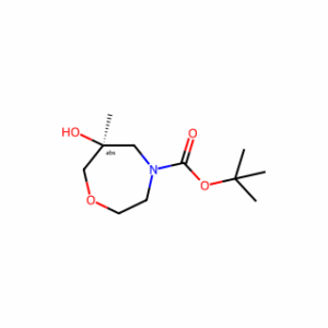 tert-Butyl (S)-6-hydroxy-6-methyl-1,4-oxazepane-4-carboxylate