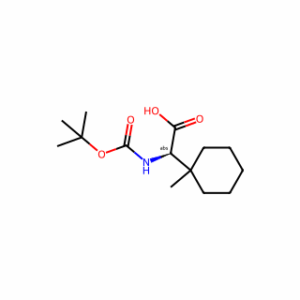 (R)-2-((tert-Butoxycarbonyl)amino)-2-(1-methylcyclohexyl)acetic acid