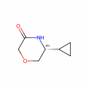 (5R)-5-cyclopropylmorpholin-3-one