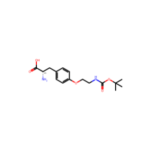 (S)-2-Amino-3-(4-(2-((tert-butoxycarbonyl)amino)ethoxy)phenyl)propanoic acid