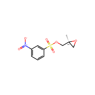 (S)-(2-Methyloxiran-2-yl)methyl 3-nitrobenzenesulfonate