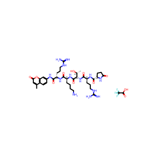L-Pyroglutamyl-arg-thr-lys-arg-7-amido-4-methylcoumarin trifluoroacetate salt
