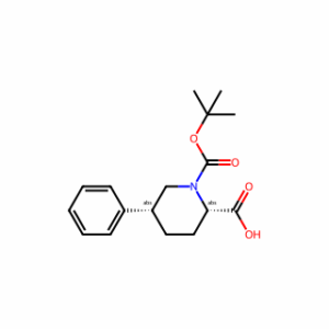 (2S,5R)-1-(tert-butoxycarbonyl)-5-phenylpiperidine-2-carboxylic acid