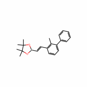 (E)-4,4,5,5-Tetramethyl-2-(2-(2-methyl-[1,1′-biphenyl]-3-yl)vinyl)-1,3,2-dioxaborolane