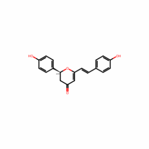 (E)-2-(4-HYDROXYPHENYL)-6-(4-HYDROXYSTYRYL)-2,3-DIHYDRO-4H-PYRAN-4-ONE