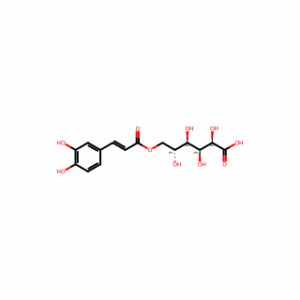 trans-Caffeoyl-6-O-D-gluconic acid