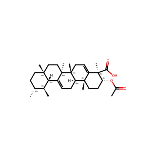 (3α,4β)-3-(Acetyloxy)ursa-5,12-dien-23-oic acid
