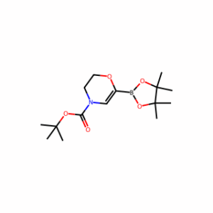 tert-Butyl 6-(4,4,5,5-tetramethyl-1,3,2-dioxaborolan-2-yl)-2H-1,4-oxazine-4(3H)-carboxylate