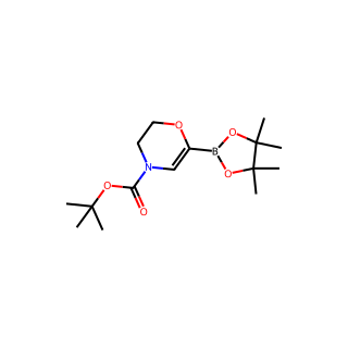tert-Butyl 6-(4,4,5,5-tetramethyl-1,3,2-dioxaborolan-2-yl)-2H-1,4-oxazine-4(3H)-carboxylate