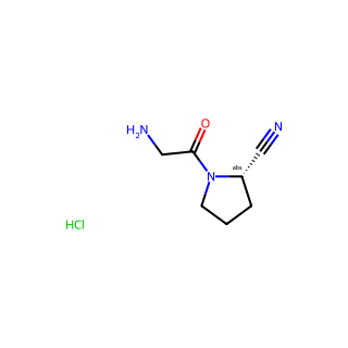 (2S)-1-(2-aminoacetyl)pyrrolidine-2-carbonitrile hydrochloride
