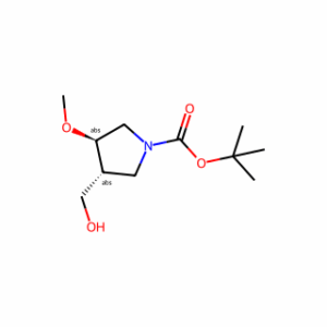 tert-butyl trans-3-(hydroxymethyl)-4-methoxy-pyrrolidine-1-carboxylate