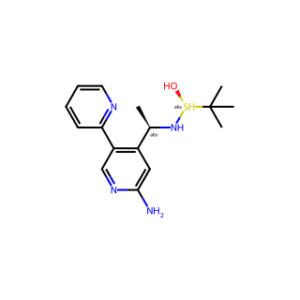(S)-N-((R)-1-(6′-Amino-[2,3′-bipyridin]-4′-yl)ethyl)-2-methylpropane-2-sulfinamide