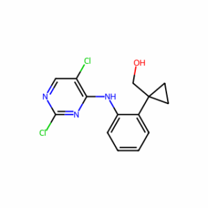 (1-(2-((2,5-Dichloropyrimidin-4-yl)amino)phenyl)cyclopropyl)methanol