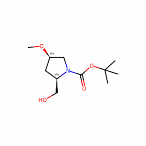 tert-butyl (2R,4R)-2-(hydroxymethyl)-4-methoxy-pyrrolidine-1-carboxylate