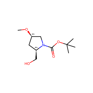 tert-butyl (2R,4R)-2-(hydroxymethyl)-4-methoxy-pyrrolidine-1-carboxylate