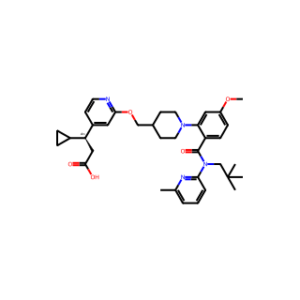 (S)-3-Cyclopropyl-3-(2-((1-(5-methoxy-2-((6-methylpyridin-2-yl)(neopentyl)carbamoyl)phenyl)piperidin-4-yl)methoxy)pyridin-4-yl)propanoic acid