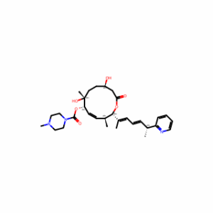 (2S,3S,4E,6S,7R,10R)-7,10-Dihydroxy-3,7-dimethyl-2-[(1E,3E,5R)-1-methyl-5-(2-pyridinyl)-1,3-hexadien-1-yl]-12-oxooxacyclododec-4-en-6-yl 4-methyl-1-piperazinecarboxylate