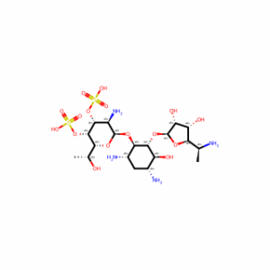 (2R,3S,4R,5R,6S)-5-Amino-6-(((1R,2R,3S,4R,6S)-4,6-diamino-2-(((2S,3R,4S,5R)-5-((S)-1-aminoethyl)-3,4-dihydroxytetrahydrofuran-2-yl)oxy)-3-hydroxycyclohexyl)oxy)-2-((R)-1-hydroxyethyl)tetrahydro-2H-pyran-3,4-diol bis(sulfate)