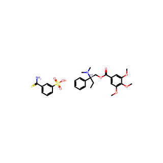 TRIMEBUTINE 3-THIOCARBAMOYLBENZENESULFONATE