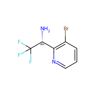 (R)-1-(3-Bromopyridin-2-yl)-2,2,2-trifluoroethan-1-amine