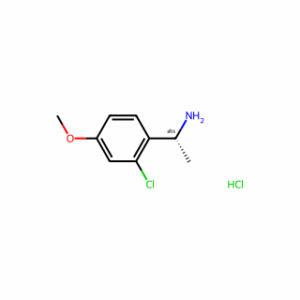 (r)-1-(2-Chloro-4-methoxyphenyl)ethan-1-amine hydrochloride