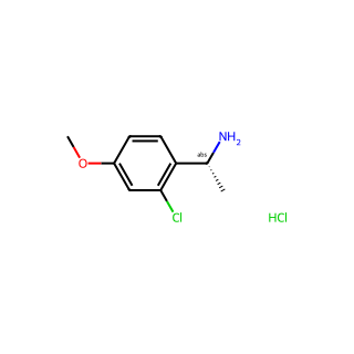 (r)-1-(2-Chloro-4-methoxyphenyl)ethan-1-amine hydrochloride