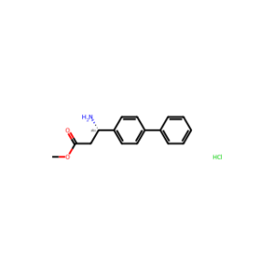 (S)-Methyl 3-([1,1′-biphenyl]-4-yl)-3-aminopropanoate hydrochloride