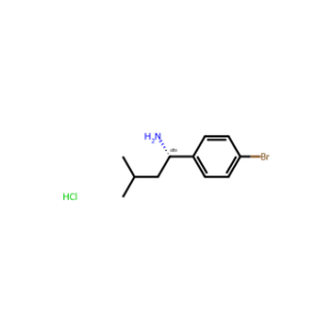 (S)-1-(4-Bromophenyl)-3-methylbutan-1-amine hydrochloride