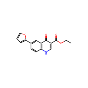 Ethyl 6-(furan-2-yl)-4-oxo-1,4-dihydroquinoline-3-carboxylate
