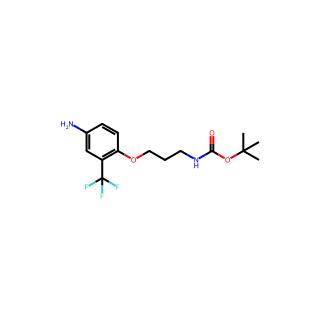 tert-Butyl (3-(4-amino-2-(trifluoromethyl)phenoxy)propyl)carbamate