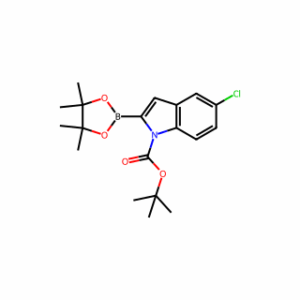 tert-Butyl 5-chloro-2-(4,4,5,5-tetramethyl-1,3,2-dioxaborolan-2-yl)-1H-indole-1-carboxylate