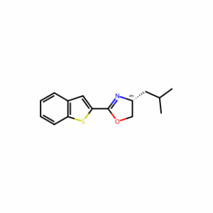 (R)-2-(Benzo[b]thiophen-2-yl)-4-isobutyl-4,5-dihydrooxazole