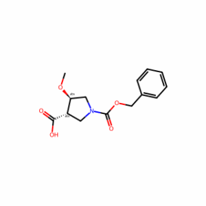 trans-1-((benzyloxy)carbonyl)-4-methoxypyrrolidine-3-carboxylic acid