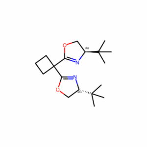 (4R,4′R)-2,2′-(Cyclobutane-1,1-diyl)bis(4-(tert-butyl)-4,5-dihydrooxazole)