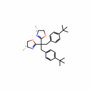 (4R,4′R)-2,2′-(1,3-Bis(4-(tert-butyl)phenyl)propane-2,2-diyl)bis(4-methyl-4,5-dihydrooxazole)